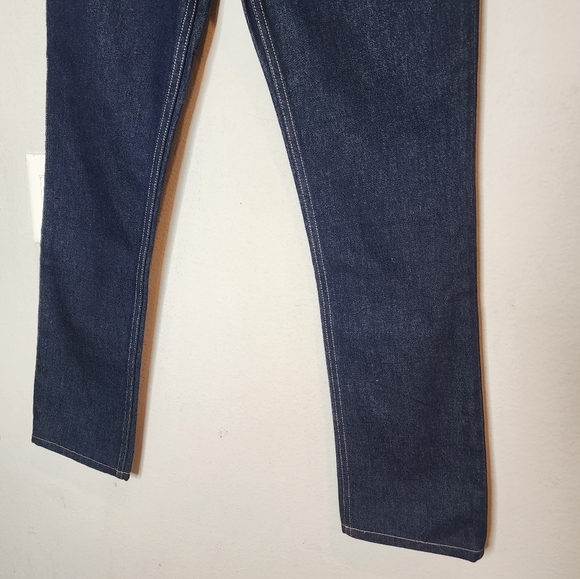 Current Elliot darkwash straightleg jeans.  Women's size 27. Button fly. - Picture 10 of 15